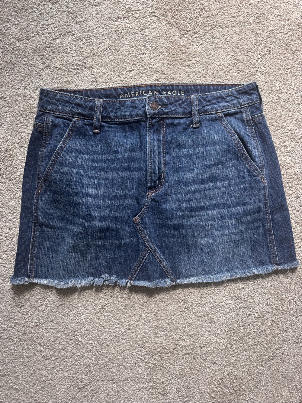 American Eagle denim mini skirt 10